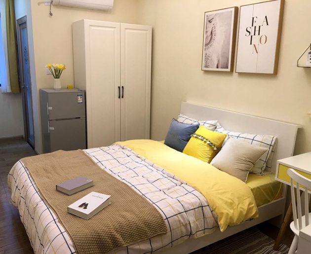 北歐現代簡(jiǎn)約雙人床