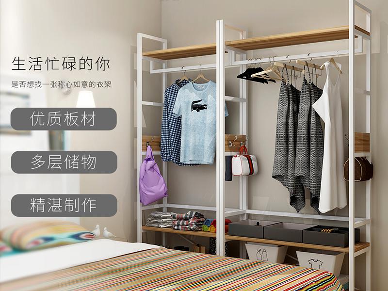 創(chuàng  )意鐵藝衣帽架