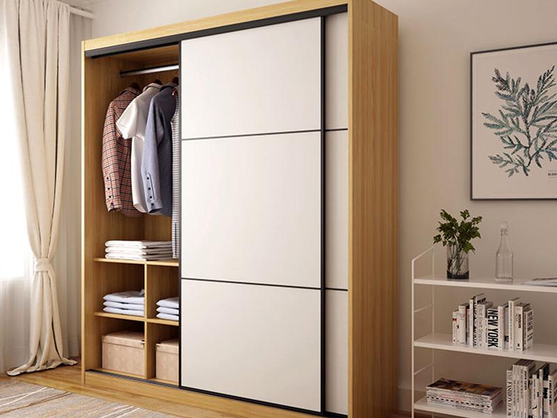 北歐簡(jiǎn)約趟門(mén)衣柜