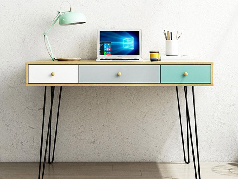 北歐風(fēng)格鐵藝書(shū)桌