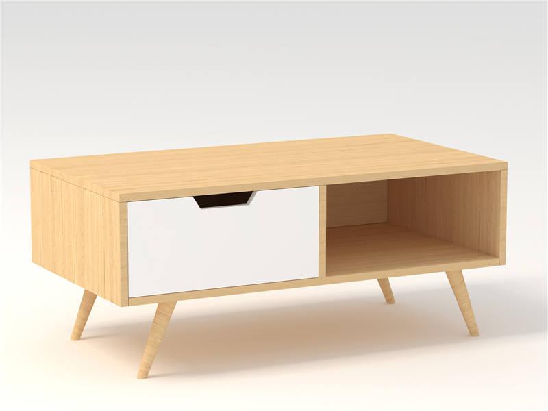 長(cháng)方形實(shí)木茶幾